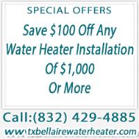 TX Bellaire Water Heater image 1